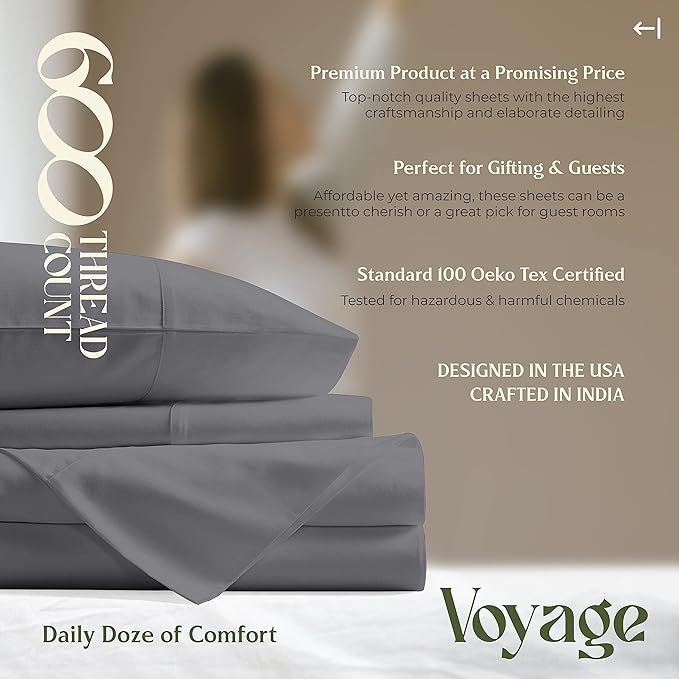 Linen Cooling Pillowcase Set - King - 2 Piece