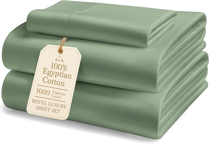 Linen Bed Sheet Set - Twin XL