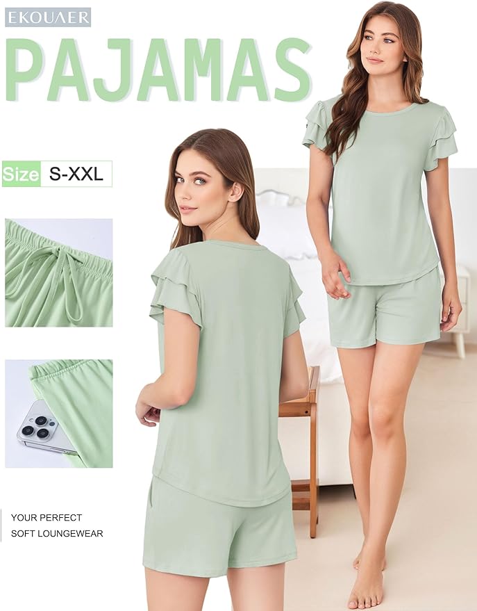Shorts Pajama Set - 2 Piece