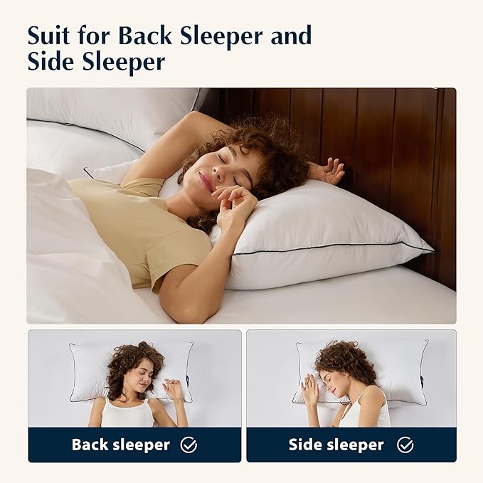 Bed Pillow - Standard - 2 Pack