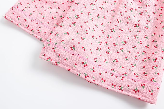 Shorts Pajama Set - Short Sleeve - 2 Piece