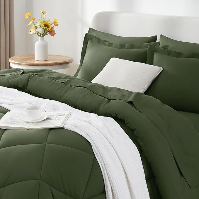 Down Alternative Comforter Set - King - 7 Piece