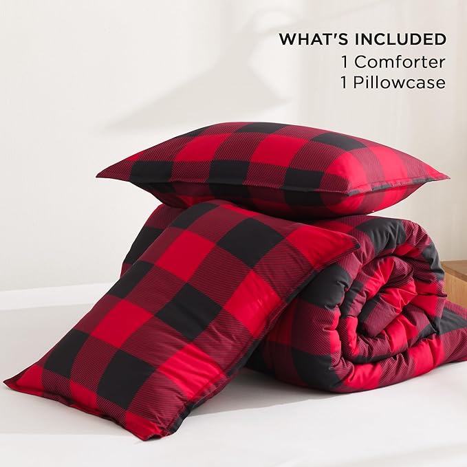 Down Alternative Comforter Set - Twin - 66 x 90 in - 2 Piece