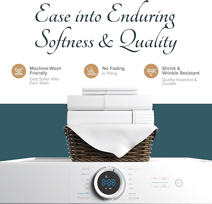 Linen Cooling Pillowcase Set - Queen - 2 Piece
