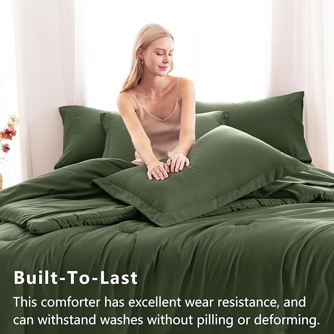 Down Alternative Comforter Set - Full - 7 Piece