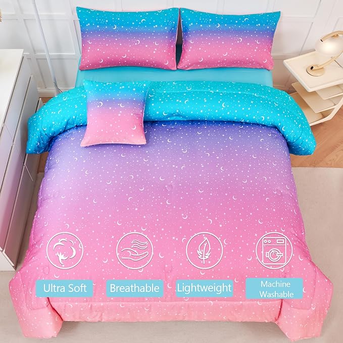 Comforter Set - Queen - 6 Piece