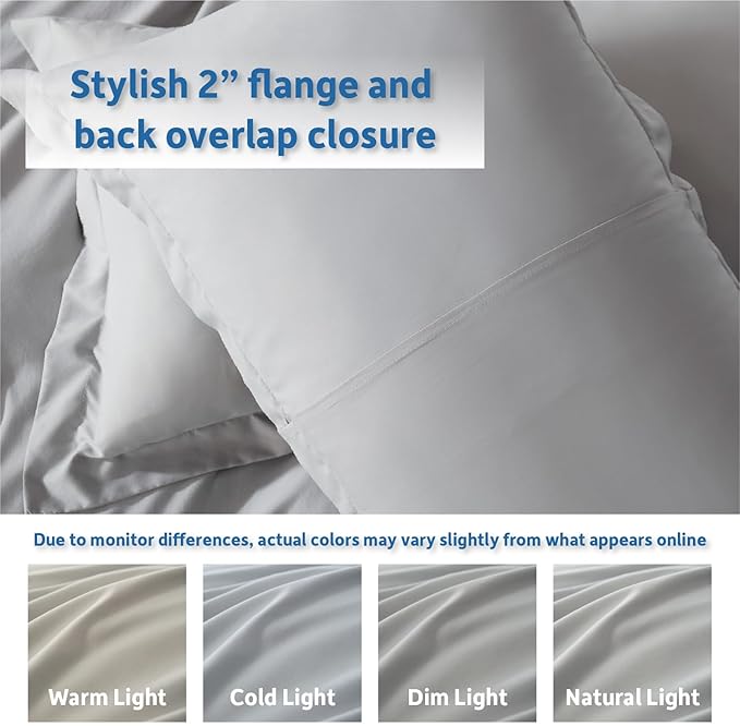Down Alternative Duvet Cover Set - Queen - 4 Piece