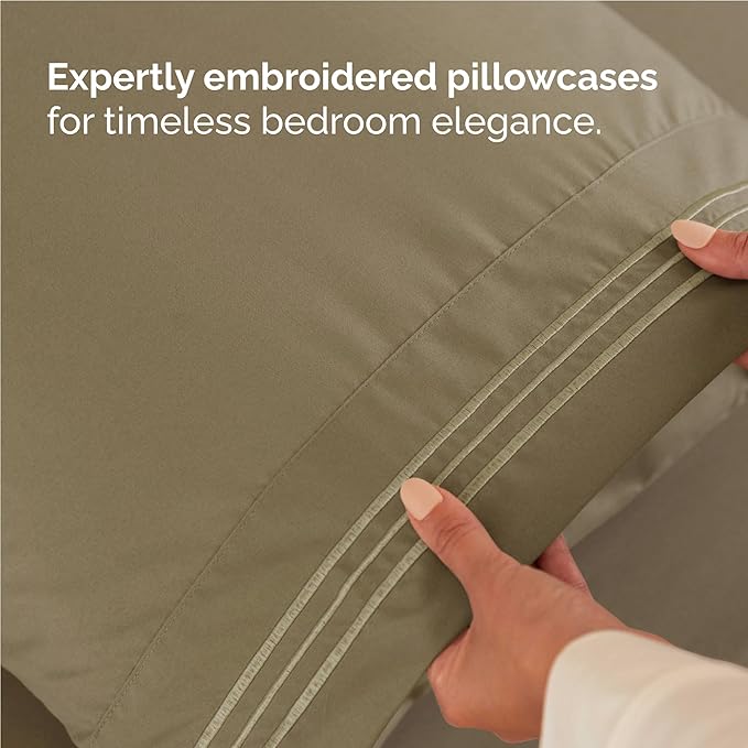 Cooling Bed Sheet Set - Full - 4 Piece