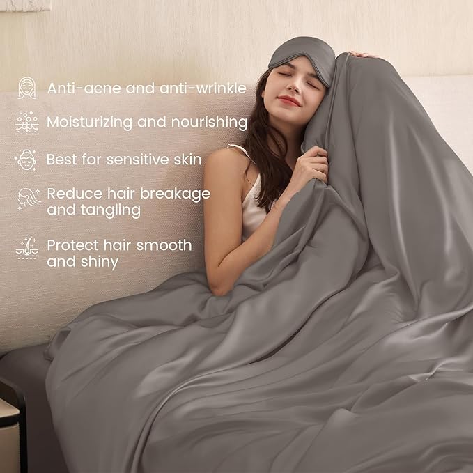 Mulberry Silk Duvet Cover - Twin