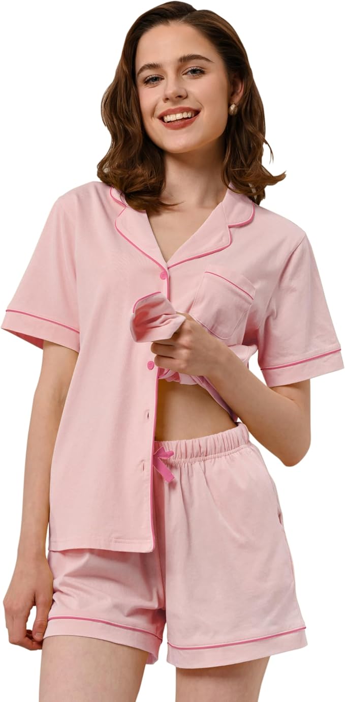 Women's 100% Cotton Pajama Set - 2 Piece
