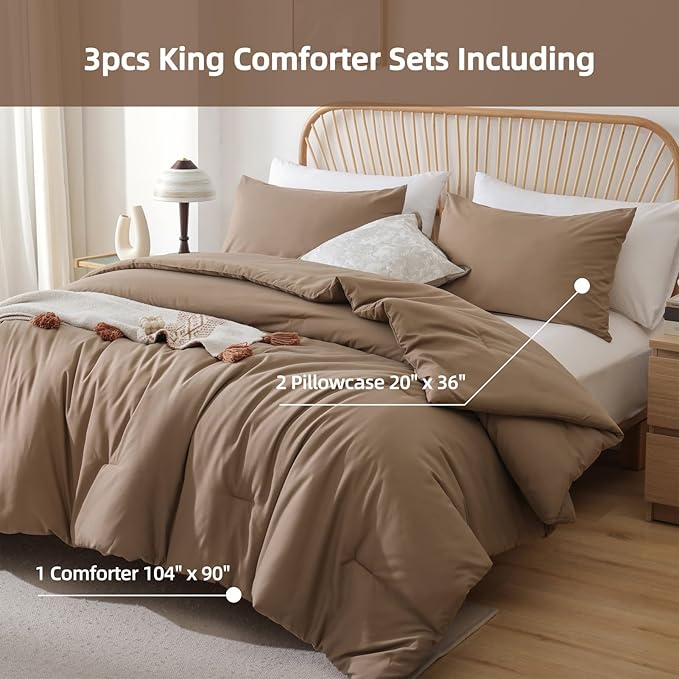 Comforter Set - King - 3 Piece