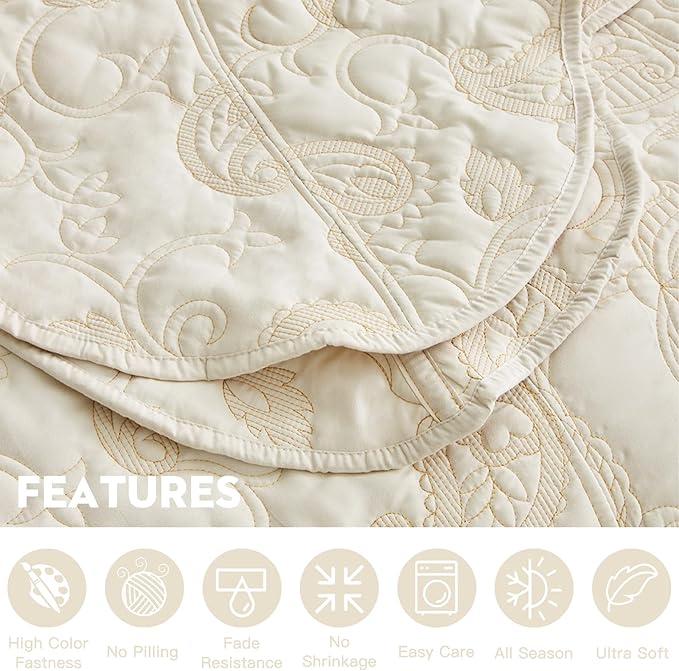 Microfiber Bedding Set - King - 5 Piece