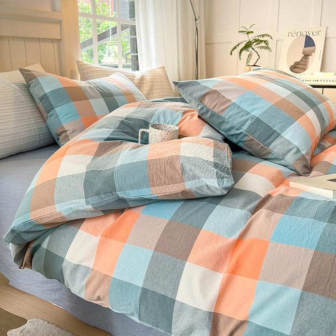Linen Duvet Cover Set - Queen