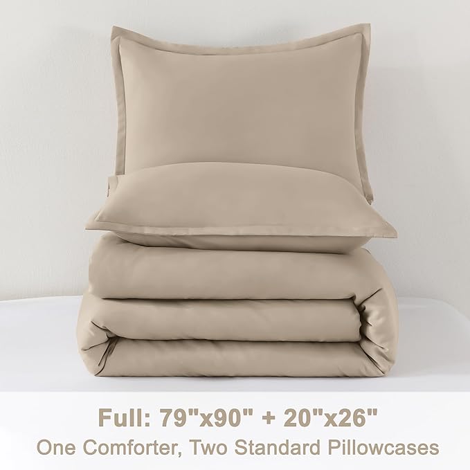 Down Alternative Comforter Set - Full - 79 x 90 in - 3 Piece