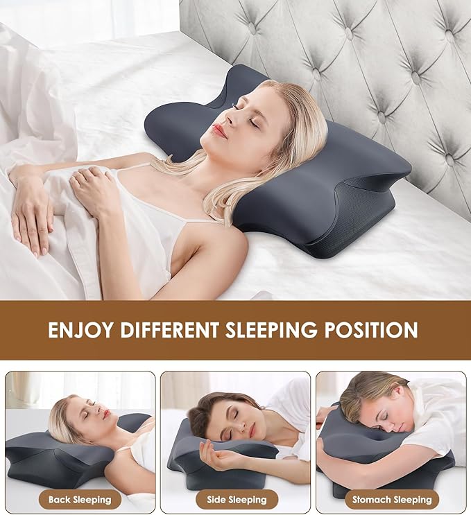 Memory Foam Cooling Bed Pillow
