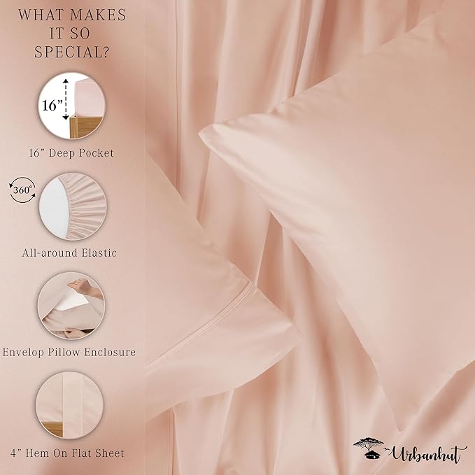 Bed Sheet Set - Full - 4 Piece