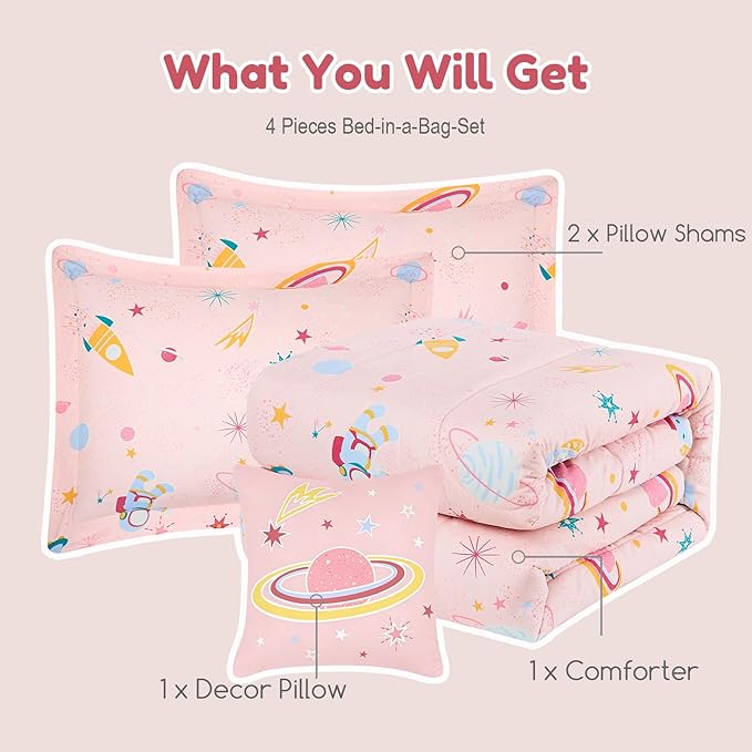 Comforter Set - Full - 4 Piece