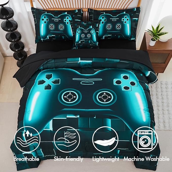 Comforter Set - Full - 6 Piece