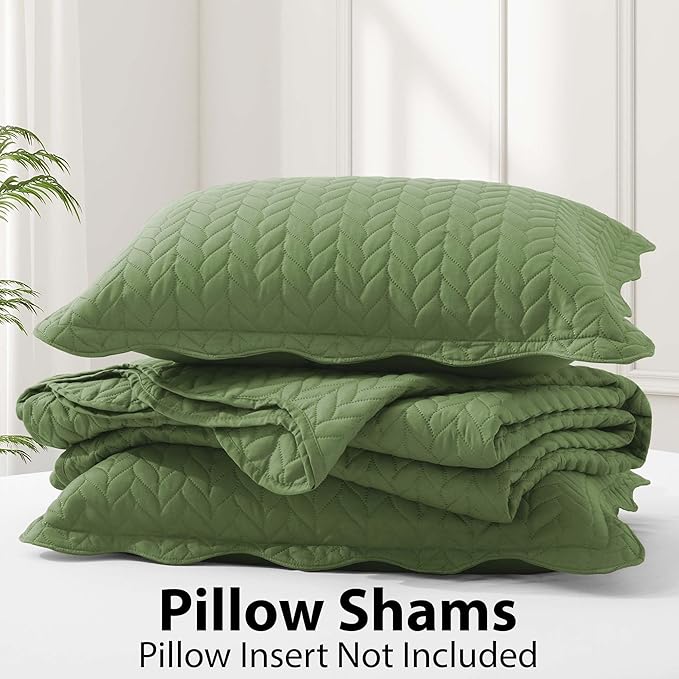Microfiber Quilt Set - Twin - 2 Piece