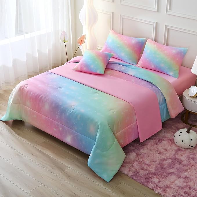 Microfiber Comforter Set - Queen - 6 Piece