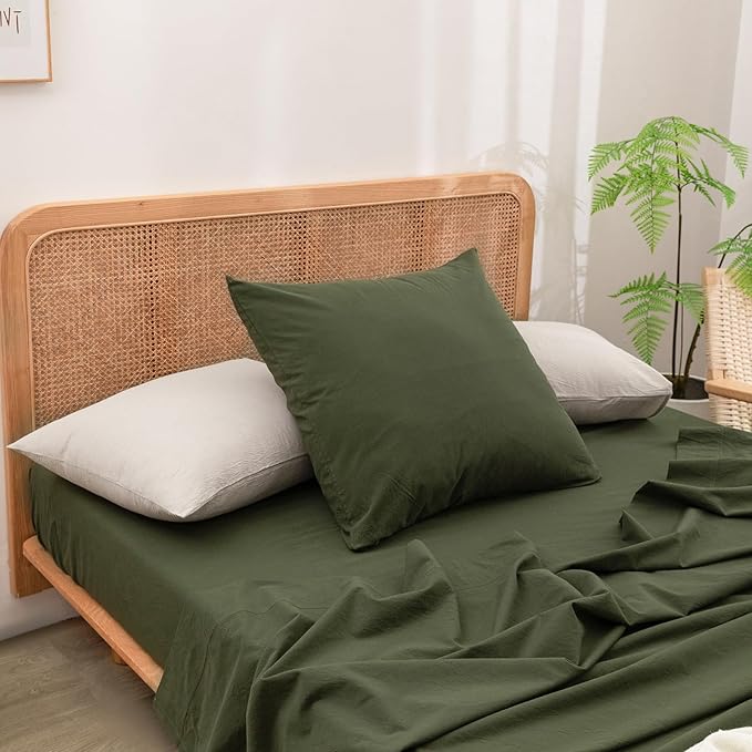 Linen Pillowcase Set - 26 x 26 in