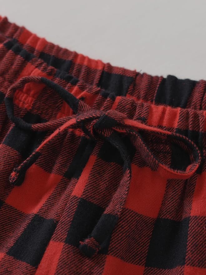 Women's Flannel Pajama Set - 2 Piece