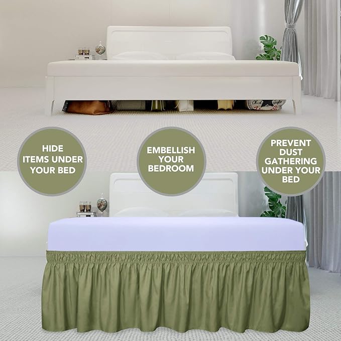 Bed Skirt - Twin XL - 18 in Drop