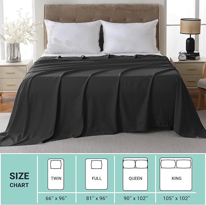 Microfiber Hypoallergenic Flat Sheet - Full