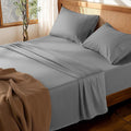 100% Cotton Bed Sheet Set - California King - 4 Piece