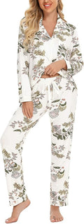 Women's Pajama Set - Long Sleeve - 2 Piece