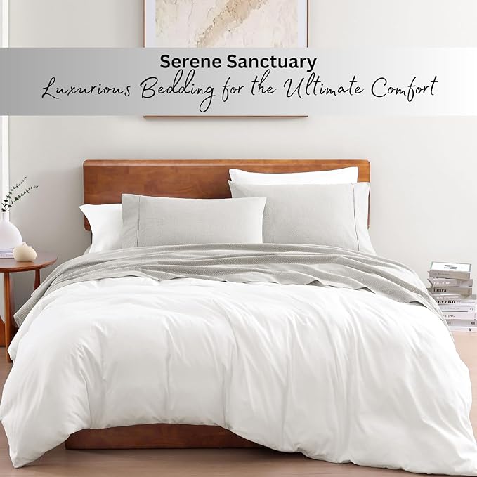 Linen Bed Sheet Set - Queen - 15 in Deep Pocket - 4 Piece