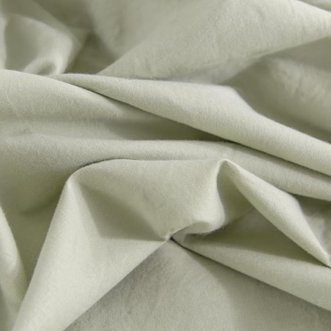 Linen Duvet Cover Set - Queen - 3 Piece