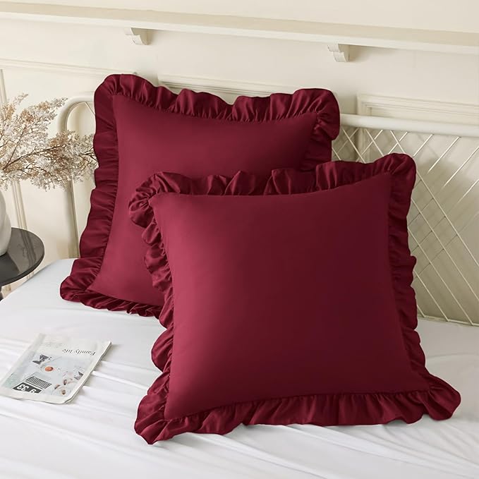 Microfiber Pillowcase Set - 18 x 18 in - 2 Piece