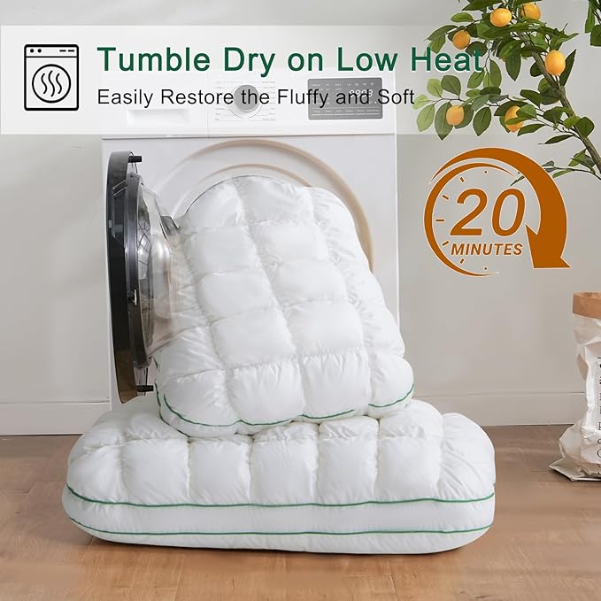 Bed Pillow - Standard - 2 Piece