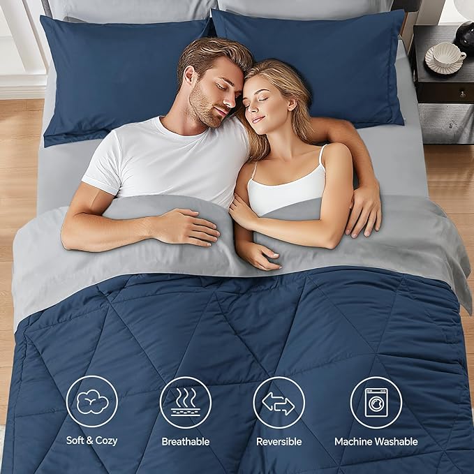 Microfiber Comforter Set - Twin XL - 5 Piece