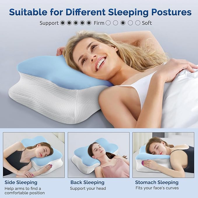 Memory Foam Cooling Bed Pillow