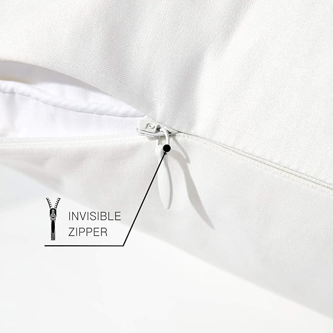 Microfiber Pillowcase Set - Standard - 20 x 26 in - 2 Pack - 2 Piece