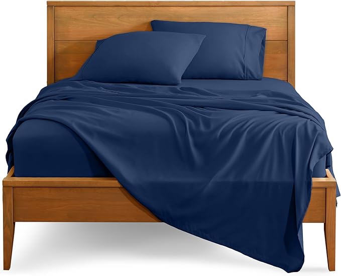 Microfiber Bed Sheet Set - Queen - 4 Piece