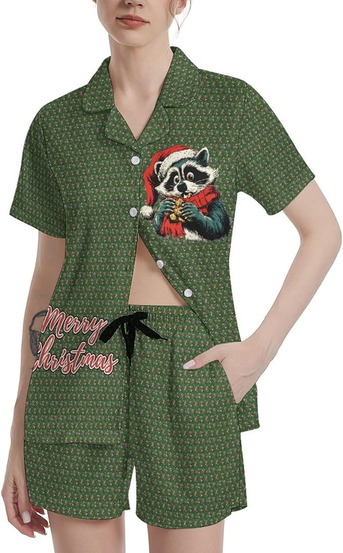 Women's Pajama Set - Short Sleeve - 2 Piece