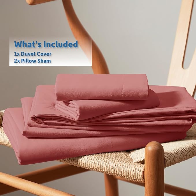 Duvet Cover Set - Queen - 90 x 90 in - 3 Piece