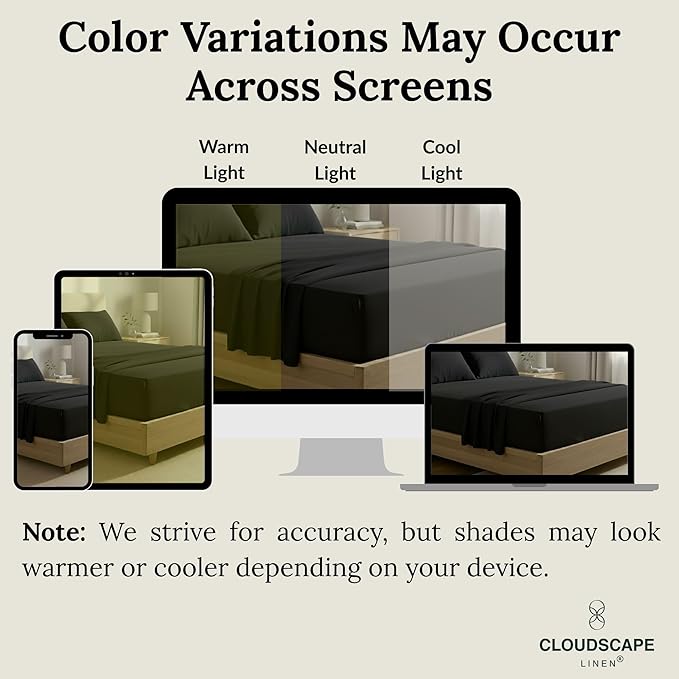 Bed Sheet Set - Full - 4 Piece
