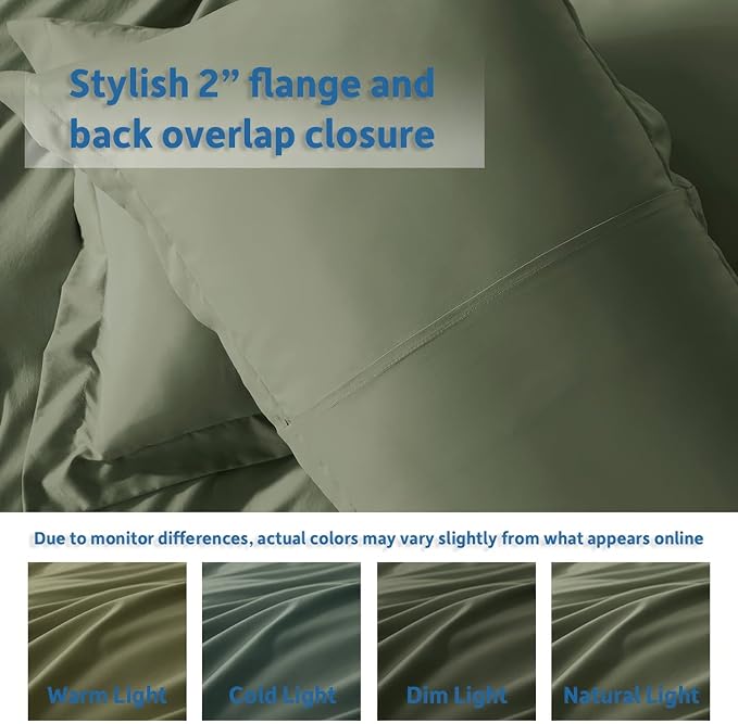 Duvet Cover Set - Full - 80 x 90 in - 3 Piece