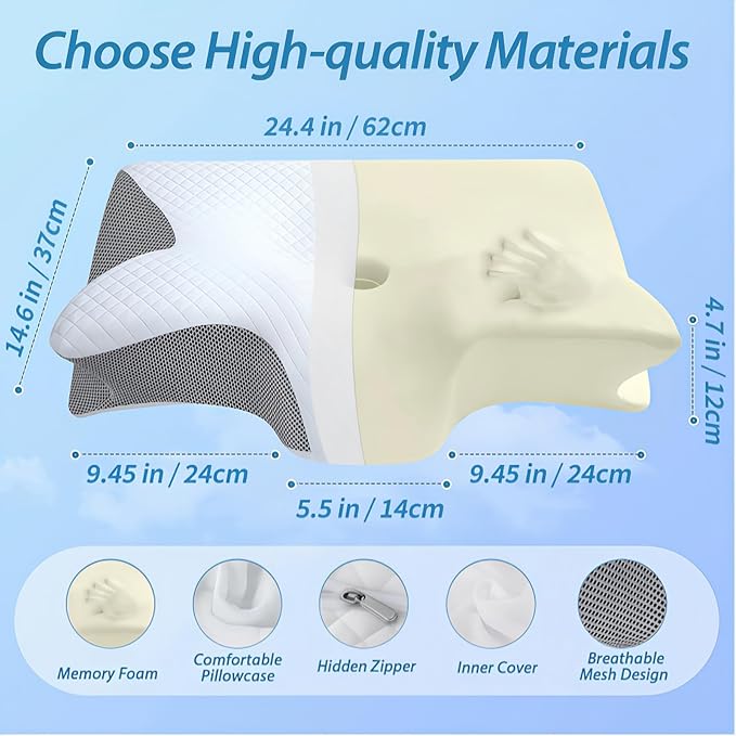 Memory Foam Bed Pillow