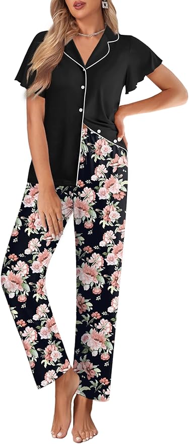 Women's Pants Pajama Set - 2 Piece
