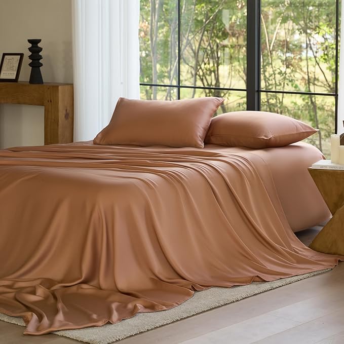 Cooling Bed Sheet Set - Queen - 4 Piece