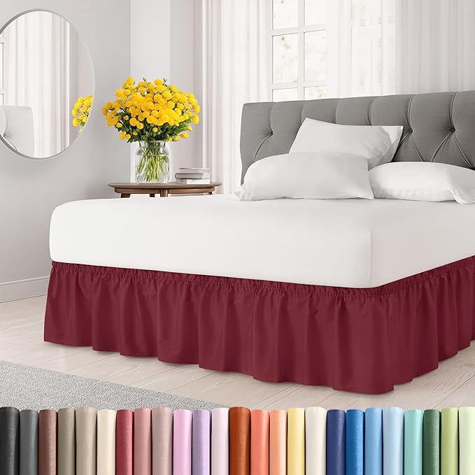 Bed Skirt - Full - 15 in Drop
