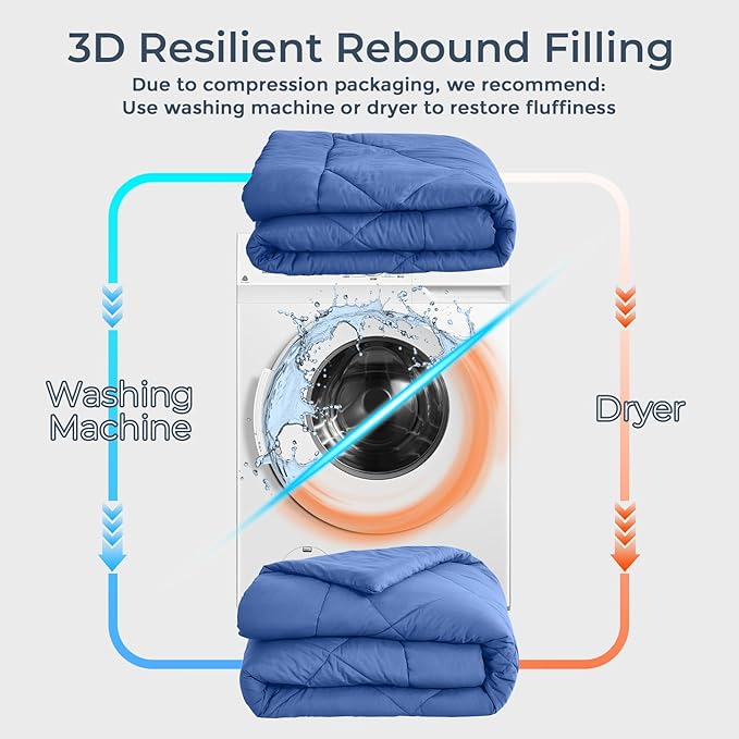 Comforter Set - Queen - 7 Piece