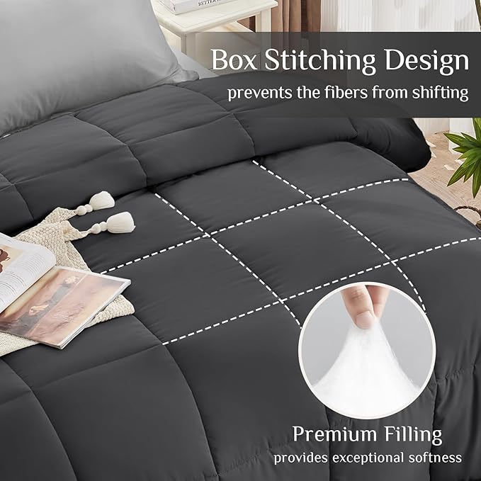 Down Alternative Comforter Set - Twin XL - 5 Piece