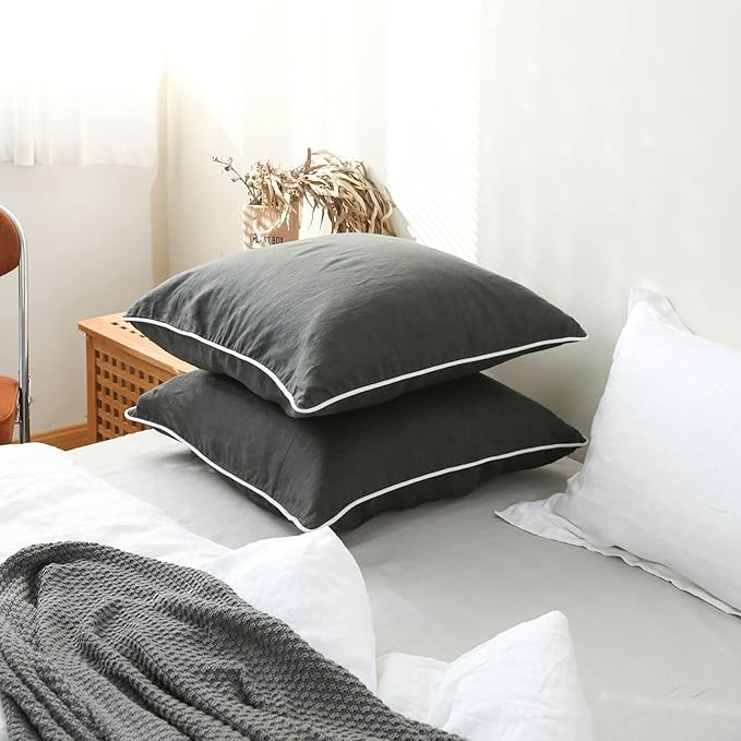 Linen Pillowcase Set - 2 Piece