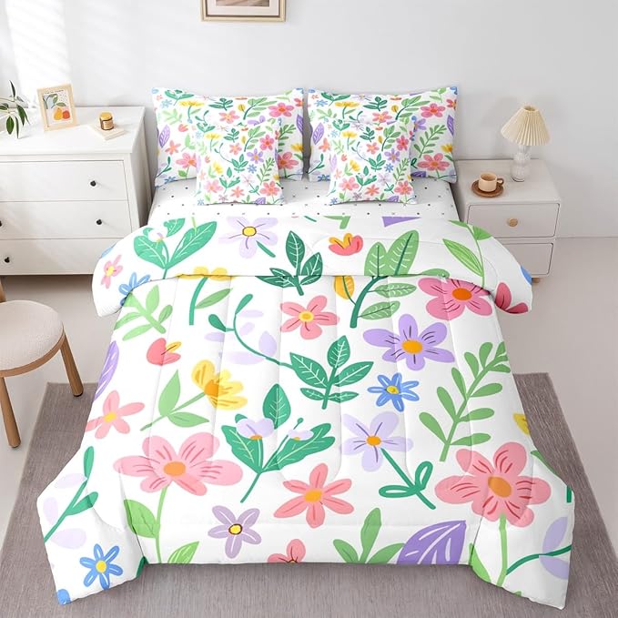Microfiber Comforter Set - Queen - 7 Piece